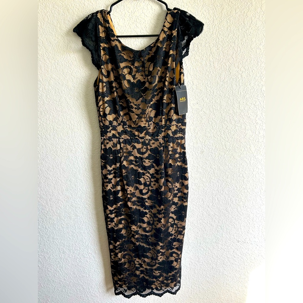 Elegant Black Lace Dress by ABS